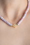 Heliophilia Silver Collar KL-0877 Multicolor con Colgante de Metal